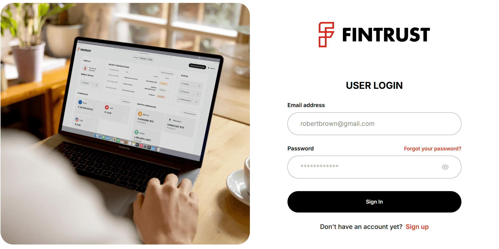 FinTrust ICO - A Solana-Powered Token Sale & Staking Platform screenshot 7