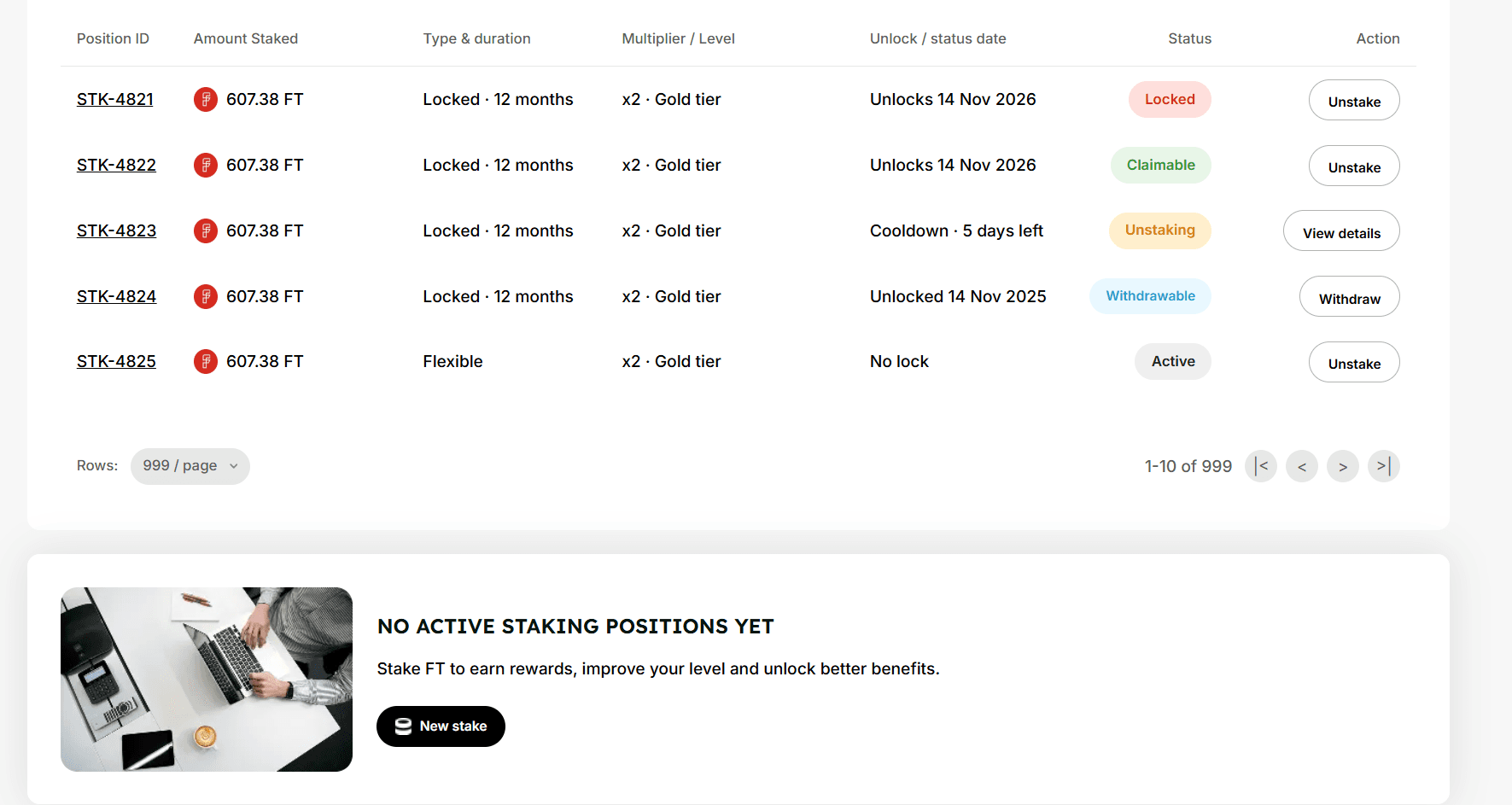 FinTrust ICO - A Solana-Powered Token Sale & Staking Platform screenshot 3