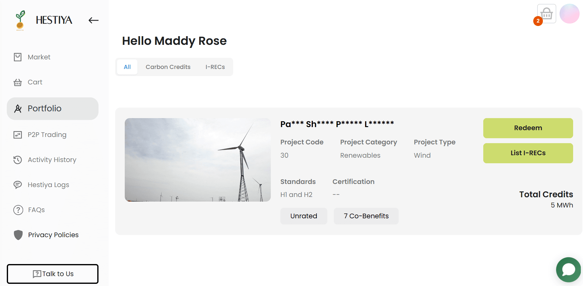 Decentralized Carbon Credit & I-REC Marketplace screenshot 5
