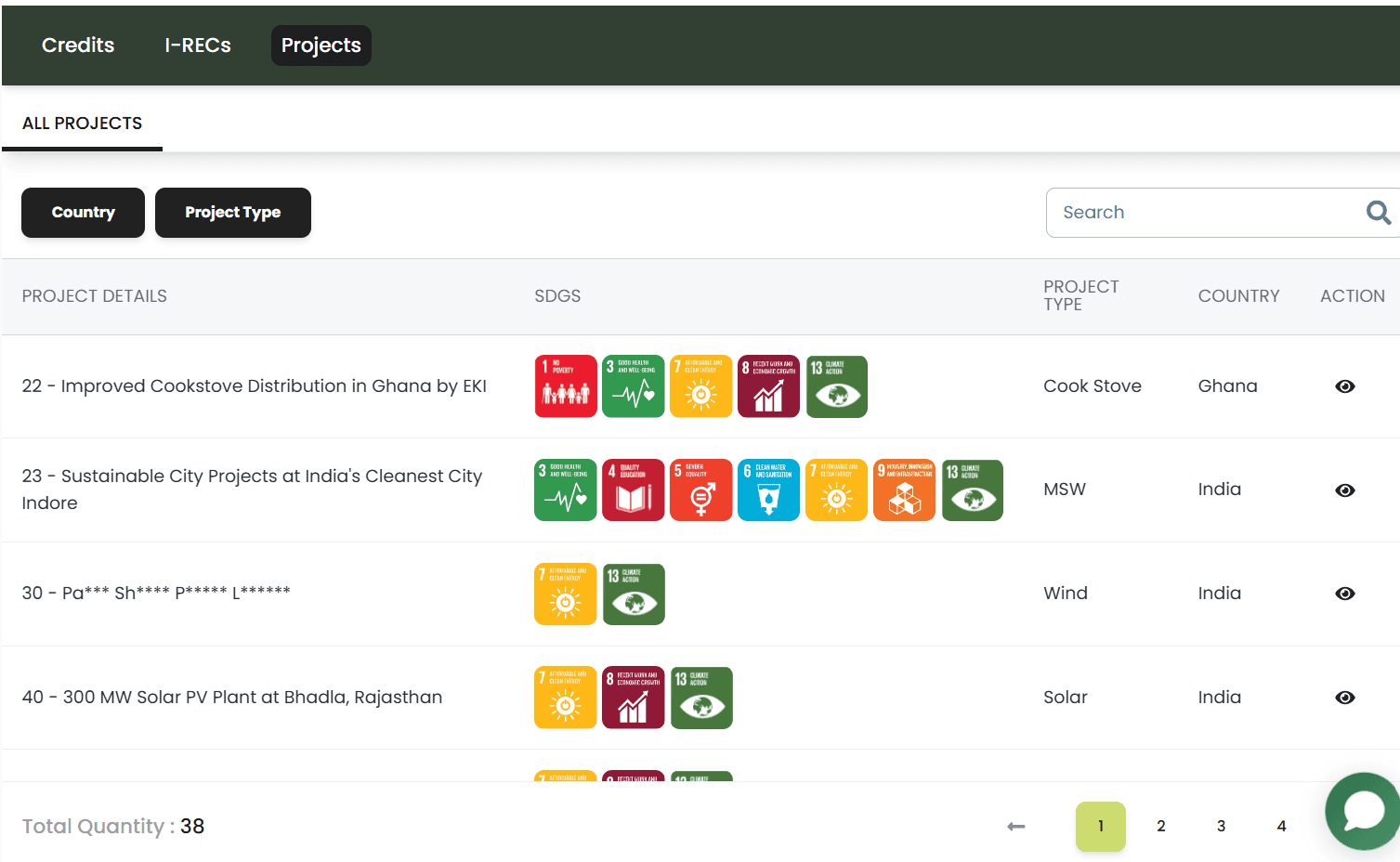 Decentralized Carbon Credit & I-REC Marketplace screenshot 2