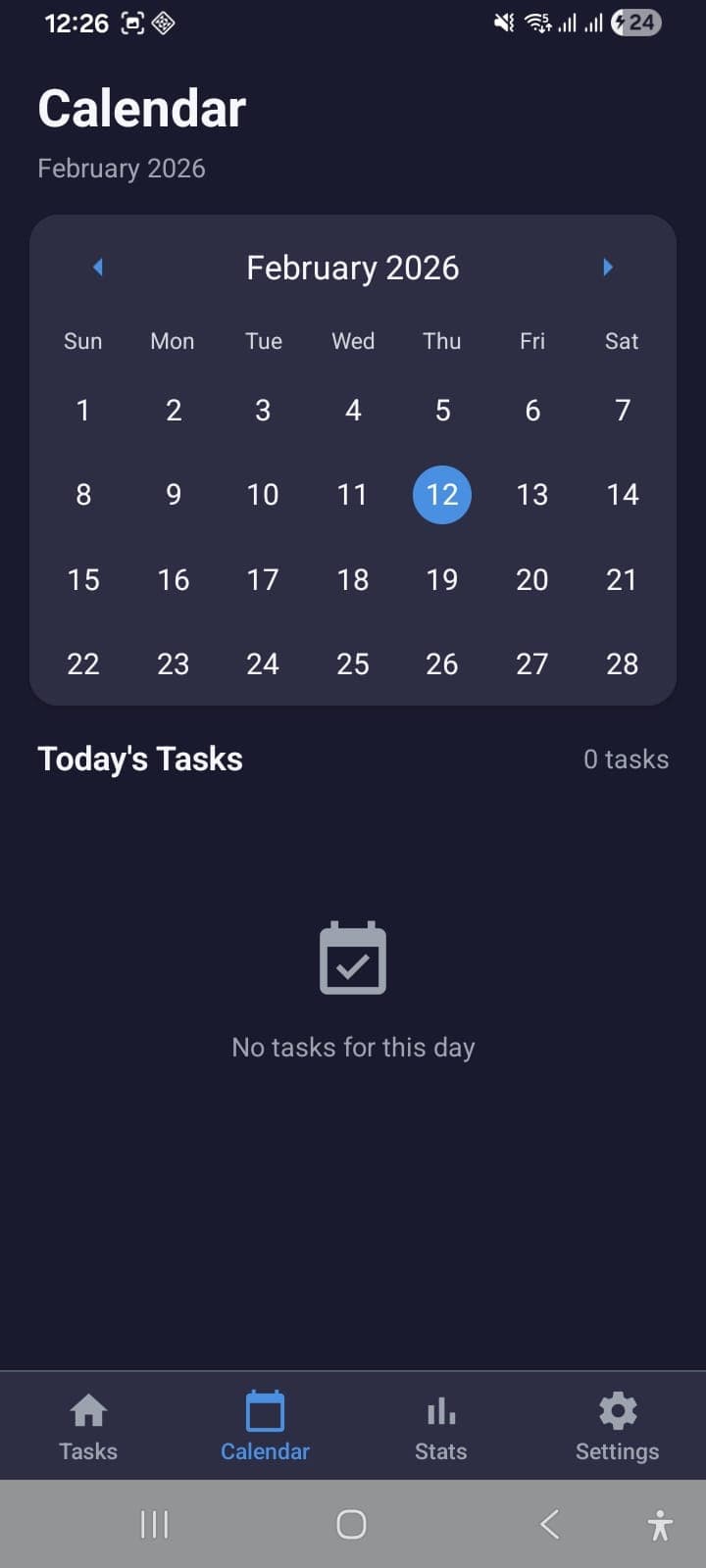 Todo list planner screenshot 2