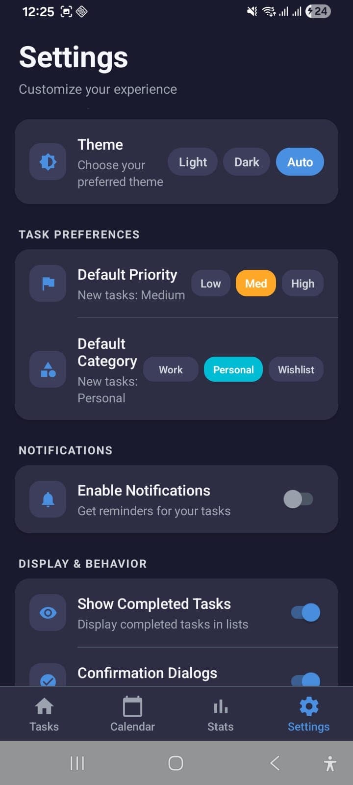 Todo list planner screenshot 6